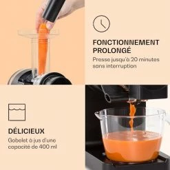 Klarstein Centrifugeuses Extracteur De Jus Bella Elegance 11 Klarstein Centrifugeuses Extracteur De Jus Bella Elegance -Appareils de cuisine Soldes Magasin 10039899 fr 0004 logo