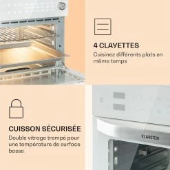 Klarstein Friteuses Friteuse à Air Chaud Vigor Air -Appareils de cuisine Soldes Magasin 10039941 fr 0006 logo