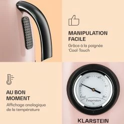 Klarstein Bouilloires Aquavita Chalet Bouilloire 12 Klarstein Bouilloires Aquavita Chalet Bouilloire -Appareils de cuisine Soldes Magasin 10040038 fr 0005 logo