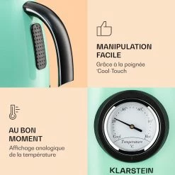 Klarstein Bouilloires Aquavita Chalet Bouilloire -Appareils de cuisine Soldes Magasin 10040040 fr 0005 logo