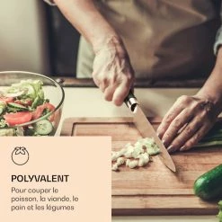 Klarstein Préparation Culinaire Kitano XL 13 Pièces Set De Couteaux Avec Bloc 11 Klarstein Préparation Culinaire Kitano XL 13 Pièces Set De Couteaux Avec Bloc -Appareils de cuisine Soldes Magasin 10040325 fr 0004 logo