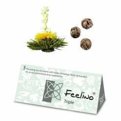 Feelino Préparation Culinaire Fleurs De Thé 6 Sortes Différentes