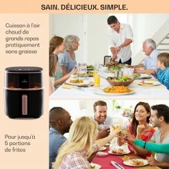 Klarstein Friteuses Air Bloom Friteuse à Air Chaud Avec Fonction Vapeur -Appareils de cuisine Soldes Magasin 10040495 fr 0005 logo