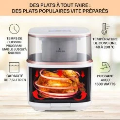 Klarstein Friteuses Air Bloom Friteuse à Air Chaud Avec Fonction Vapeur -Appareils de cuisine Soldes Magasin 10040496 fr 0002 logo