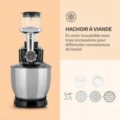 Klarstein Robots De Cuisine Robot De Cuisine Renata Rossa 3-en-1 2000 W -Appareils de cuisine Soldes Magasin 10040500 fr 0005 logo