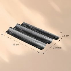 Feelino Préparation Culinaire Plaque à Baguettes 2, 3 Ou 4 Creux à Baguettes -Appareils de cuisine Soldes Magasin 10040540 yy 0006 logo