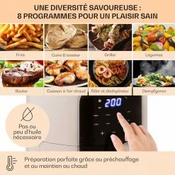 Klarstein Friteuses Crisp-Pro Friteuse à Air Chaud 3,5 Litres 10 Klarstein Friteuses Crisp-Pro Friteuse à Air Chaud 3,5 Litres -Appareils de cuisine Soldes Magasin 10040702 fr 0003 logo