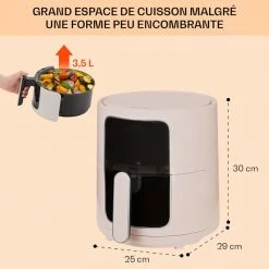 Klarstein Friteuses Crisp-Pro Friteuse à Air Chaud 3,5 Litres 13 Klarstein Friteuses Crisp-Pro Friteuse à Air Chaud 3,5 Litres -Appareils de cuisine Soldes Magasin 10040702 fr 0006 logo