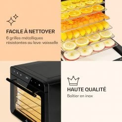 Klarstein Déshydrateurs Déshydrateur Alimentaire Shaftesbury 700W Fonction Minuterie -Appareils de cuisine Soldes Magasin 10040727 fr 0005 logo
