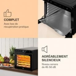 Klarstein Déshydrateurs Déshydrateur Alimentaire Shaftesbury 700W Fonction Minuterie -Appareils de cuisine Soldes Magasin 10040727 fr 0006 logo