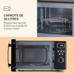 Klarstein Micro-ondes Julieta Avec Grill -Appareils de cuisine Soldes Magasin 10040730 fr 0004 logo