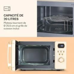 Klarstein Micro-ondes Julieta Avec Grill -Appareils de cuisine Soldes Magasin 10040731 fr 0004 logo