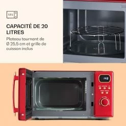 Klarstein Micro-ondes Julieta Avec Grill -Appareils de cuisine Soldes Magasin 10040732 fr 0004 logo