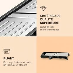 Gramercy Préparation Culinaire Mandoline De Cuisine Incl. Découpe Ondulée 12 Gramercy Préparation Culinaire Mandoline De Cuisine Incl. Découpe Ondulée -Appareils de cuisine Soldes Magasin 10040836 fr 0005 logo