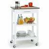 Klarstein Préparation Culinaire Tennessee Chariot De Service Chariot De Cuisine