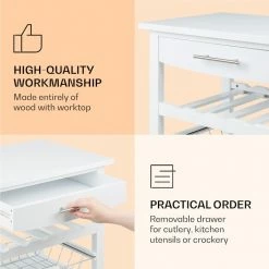 Klarstein Préparation Culinaire Louisiana Chariot De Service Chariot De Cuisine -Appareils de cuisine Soldes Magasin 10041122 uk 0005 logo