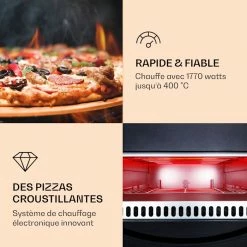 Klarstein Pizza & Pasta Four à Pizza Arezzo 10 Klarstein Pizza & Pasta Four à Pizza Arezzo -Appareils de cuisine Soldes Magasin 10041186 fr 0003 logo