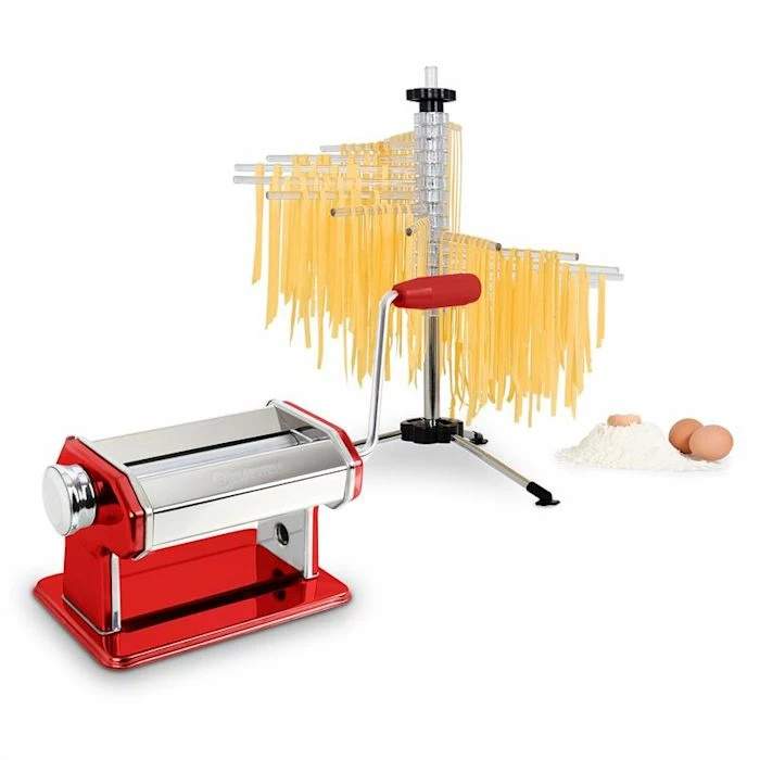 Klarstein Pizza & Pasta Pasta Set Machine à Pâtes Siena 3 Klarstein Pizza & Pasta Pasta Set Machine à Pâtes Siena