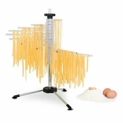 Klarstein Pizza & Pasta Set Machine à Pâtes + Séchoir à Pâtes -Appareils de cuisine Soldes Magasin 60001407 yy 0007 titel Klarstein Pasta Dryer Nudeltrockner
