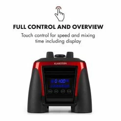 Klarstein Mixeurs De Cuisine Herakles 8G Kitano Kit Power Mixer Et Couteaux -Appareils de cuisine Soldes Magasin 60002212 yy 0008 logo Klarstein Herakles 8G Power Mixer 1800W rot
