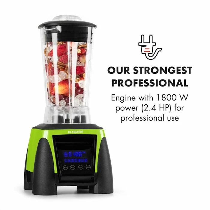 Klarstein Mixeurs De Cuisine Herakles 8G Kitano Kit Power Mixer Et Couteaux – Image 2