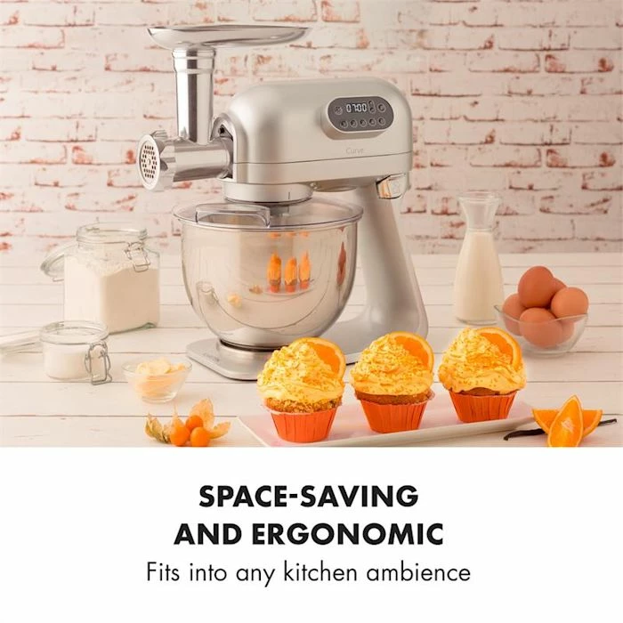 Klarstein Robots De Cuisine Curve Plus Kit Robot De Cuisine 4 Klarstein Robots De Cuisine Curve Plus Kit Robot De Cuisine – Image 2