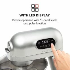 Klarstein Robots De Cuisine Curve Plus Kit Robot De Cuisine 12 Klarstein Robots De Cuisine Curve Plus Kit Robot De Cuisine -Appareils de cuisine Soldes Magasin 60002330 yy 0005 logo Klarstein Curve Plus Kuechenmaschinen Set silber