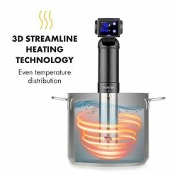 Klarstein Cuisine Vapeur Quickstick Pro Foodlocker Black Set -Appareils de cuisine Soldes Magasin 60002379 yy 0005 logo Klarstein Quickstick Pro Sous Vide Pumpe schwarz